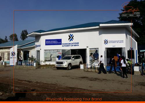 Communication Authority Of Kenya Exhibition Booth Space Planning and execution