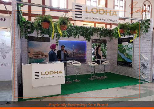 Expo Booth Design and Build Lodha Exhibition