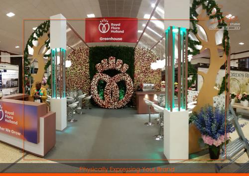 Royal Flora Holland Exhibition Stand Nairobi