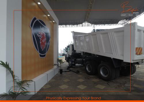 Scania Total Motorshow Expo Booth design and Build Kenya