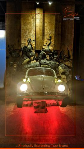 Bursting through the wall idea Event Design Stage Ideas