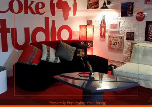 Creative Fabrication TV Show Set Elements Coke Studio