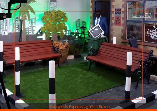 Hapa Kule TV Show Set Design and Build Studio Stage Event Management