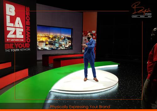 Having Fun On Set Trushar Khetia Blaze BYOB Judge