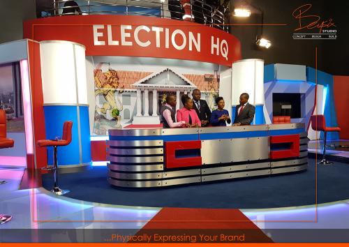 KTN Kenya News Room Design And Build
