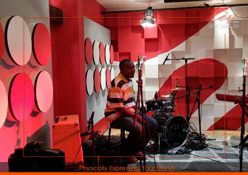 Music set design and build Airtel Jam Session Kenya Studio Set TV Studio Set