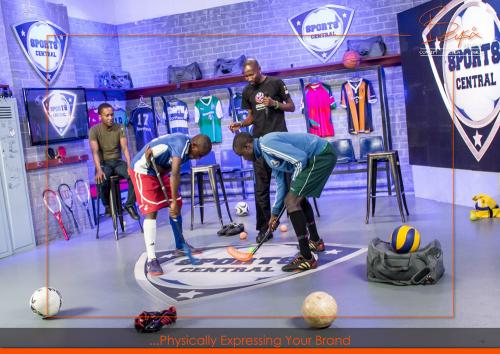 Protel Studios Sports Central TV Show Set