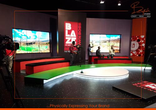 Safaricom Blaze BYOB TV Show Set Design And Build