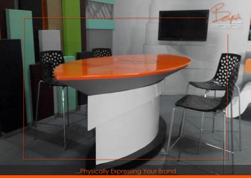 TV Studio Table Fabrication Kenya