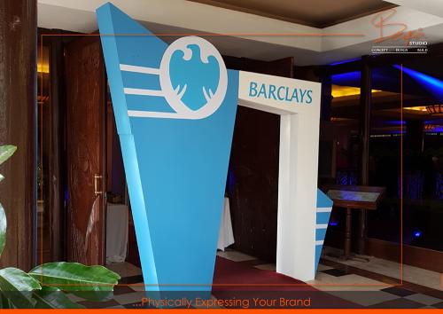 Barclays Entrance Arc Event Design Event Build