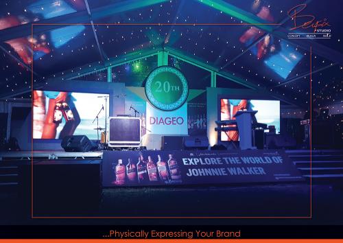 End year party event design and build